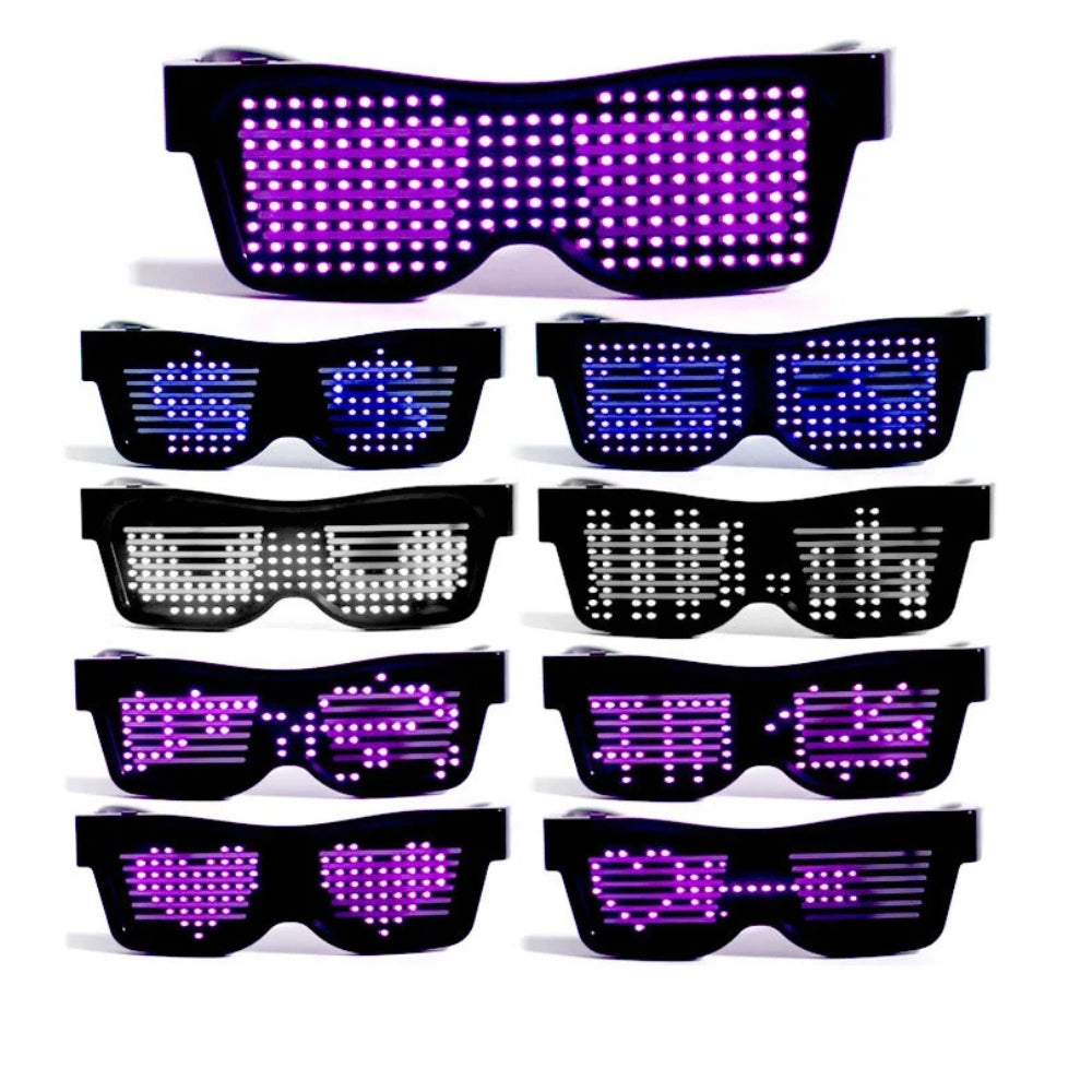 Gafas LED Personalizables